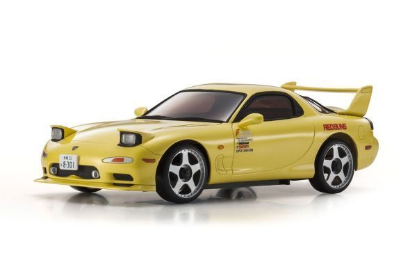 KYO-MZP425Y Kyosho ASC MA-020 Initial D Mazda RX-7 FD3S Yellow