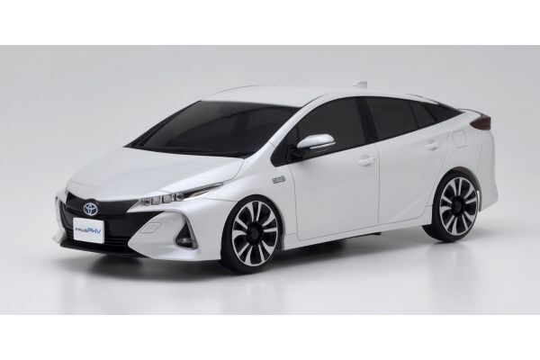 KYO-MZP443WP Kyosho ASC MA-03F Toyota Prius PHV White Pearl Crystal Shine