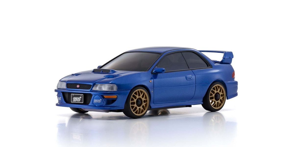 KYO-MZP457BL Kyosho ASC Subaru Impreza 22B-STi Blue Mini-Z Body Set [MZP457BL] Kyosho