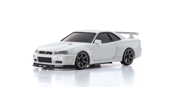 KYO-MZP460W Kyosho ASC MA-020 Nissan Skyline GT-R V.spec II Nur (R34) White