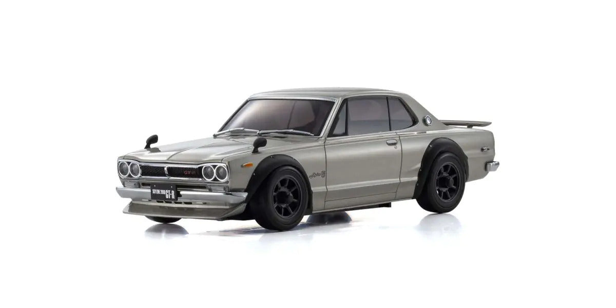 KYO-MZP466S Kyosho ASC MA-020 Nissan Skyline 2000GT-R KPCG10 Silver Body Shell [MZP466S] Kyosho