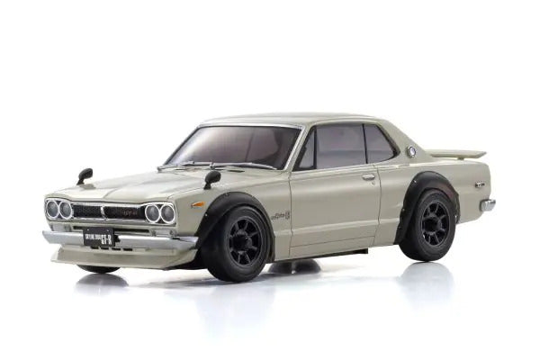 KYO-MZP466W Kyosho ASC MA-020 Nissan Skyline 2000GT-R KPCG10 White Body Shell [MZP466W]