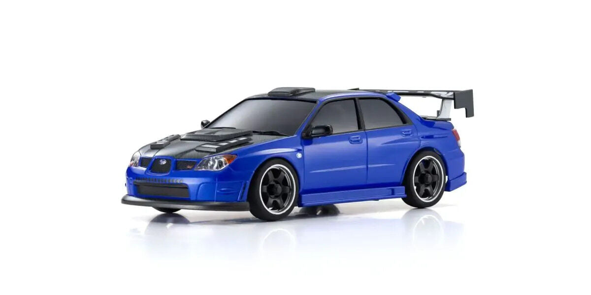 Kyosho ASC Subaru Impreza WRX w/ GT Wing Blue MA-020 Mini-Z Body Set