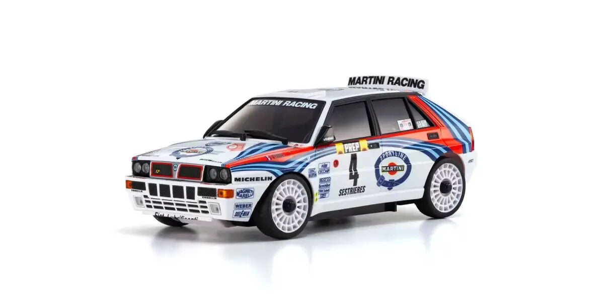 Kyosho ASC Lancia Delta No.4 1992 Monte Carlo Rally Winner Mini-Z Body set