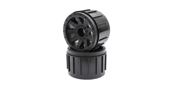 KYO-NTH001BK Kyosho Wheel (Nitro Tracker/Black/2pcs)