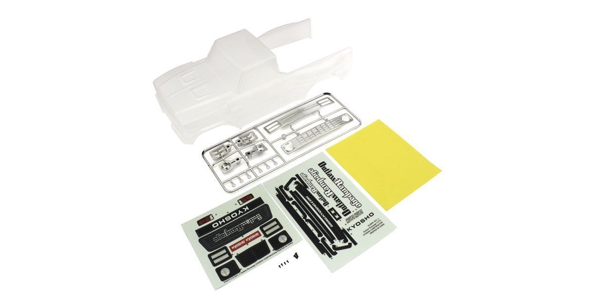 KYO-OLB052 Kyosho Clear Body Set(Outlaw Rampage PRO) Kyosho