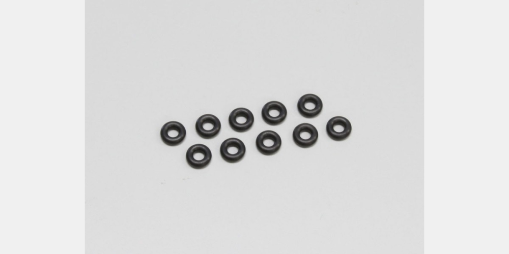 KYO-ORG03BK Kyosho O-Ring(P3/Black) 10Pcs Kyosho