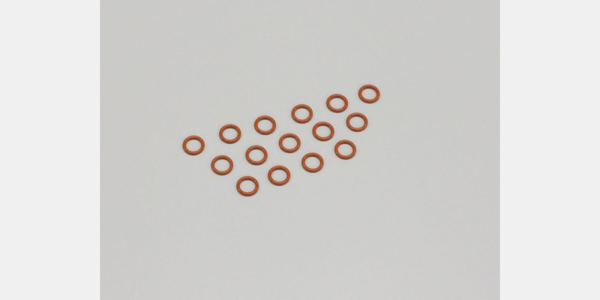 KYO-ORG045S Kyosho Silicone O-Ring(P4.5/O/Slim) 15Pcs