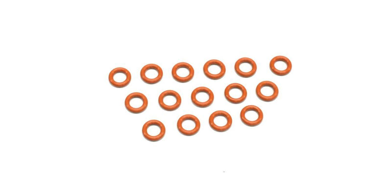 KYO-ORG06B Kyosho Silicone O-Ring (P6/Orange) 15Pcs [ORG06B]