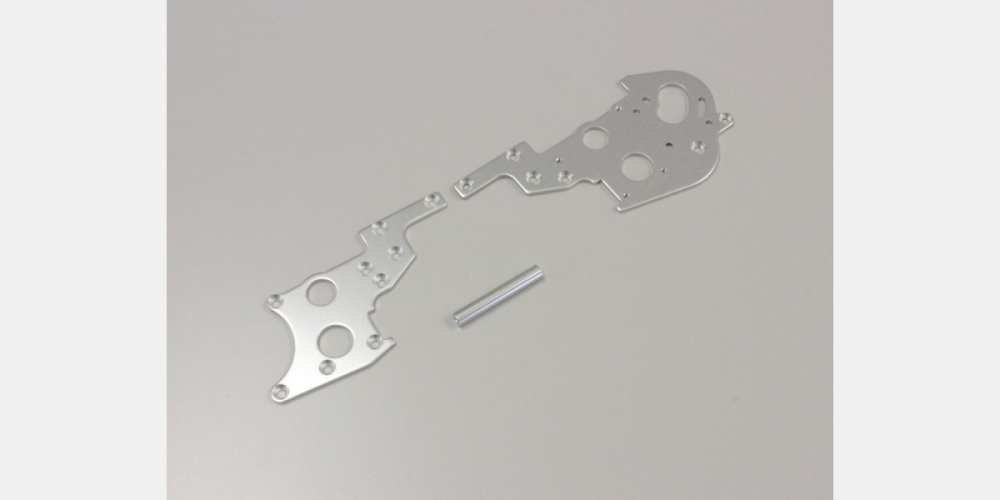 KYO-OT215S Kyosho Rear Plate Silver (Optima) Kyosho