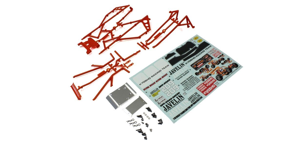 KYO-OTB247R Kyosho Body (Red/Javelin) Kyosho