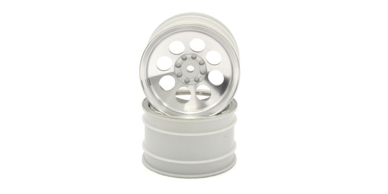 KYO-OTH245SC Kyosho 8Hole Wheel50mm (SatinChrome/2pcs/OPTIMA)