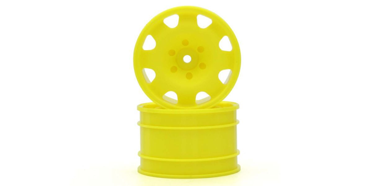 KYO-OTH246Y Kyosho 8SP Wheel 50mm (Yellow/2pcs/Optima Mid) [OTH246Y] Kyosho