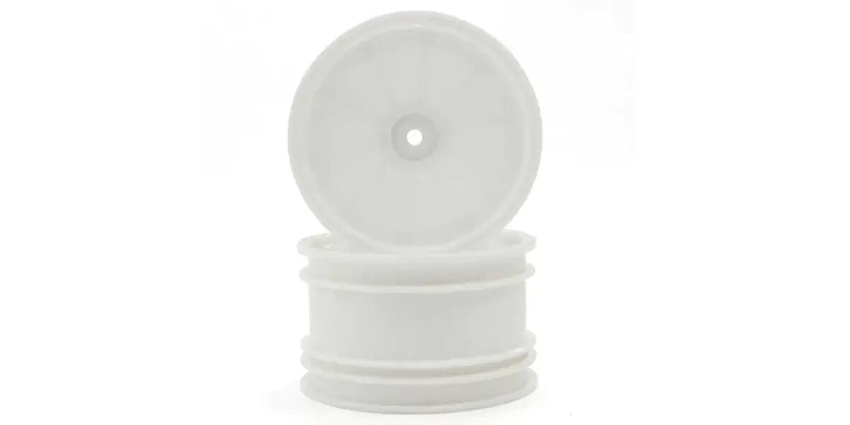 Kyosho 2.2 Dish Wheel(Rear/White/2pcs) [OTH248WB]