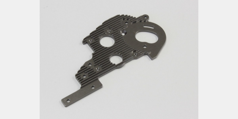 KYO-OTW104GM Kyosho CNC Motor Plate Gunmetal (Optima)