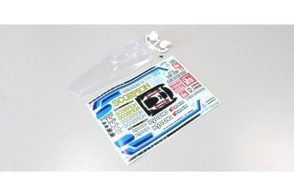 KYO-SCB001 Kyosho BODY SET CLEAR SCORP14 Kyosho