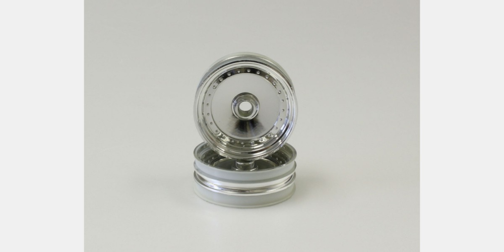KYO-SCH001CM Kyosho WHEEL FR SHINY CHROME 2PCS SCORP14 Kyosho