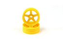 KYO-SCH003Y Kyosho FrontWheel(Yellow/2pcs/BEETLE 2014) Kyosho