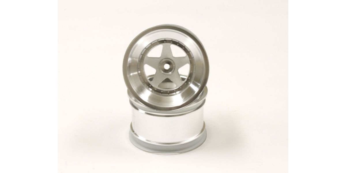 KYO-SCH006SCB Kyosho Rear Wheel Scorpion 2.2 Satin Chrome Kyosho