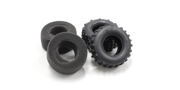 KYO-SCT002SB Kyosho Rear Tire (Soft/2pcs/w/Inner/Scorpion'14