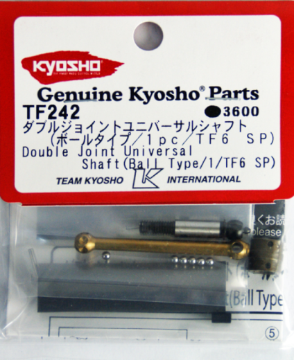 KYO-TF242 Double Joint Universal Shaft(Ball Type/1