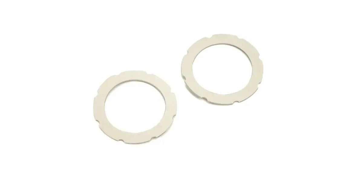 Kyosho Dual Slipper Sheet (White/2 pieces) [UB037]