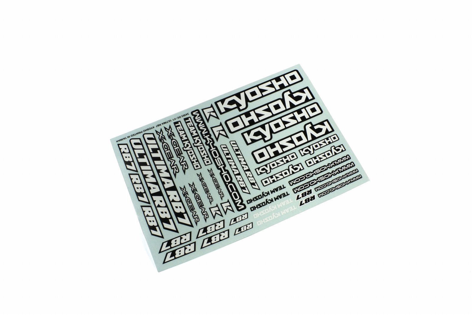 KYO-UMD05 Kyosho Decal (RB7) Kyosho