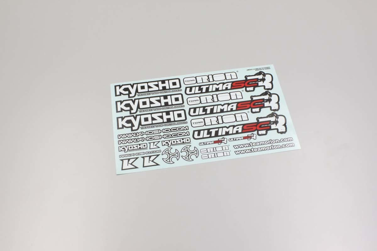 KYO-UMD602 Kyosho DECAL ULTIMA SC-R Kyosho