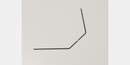 KYO-UMW708-12 Kyosho Stabilizer Bar (?1.2/Red/RB6 MID) Kyosho
