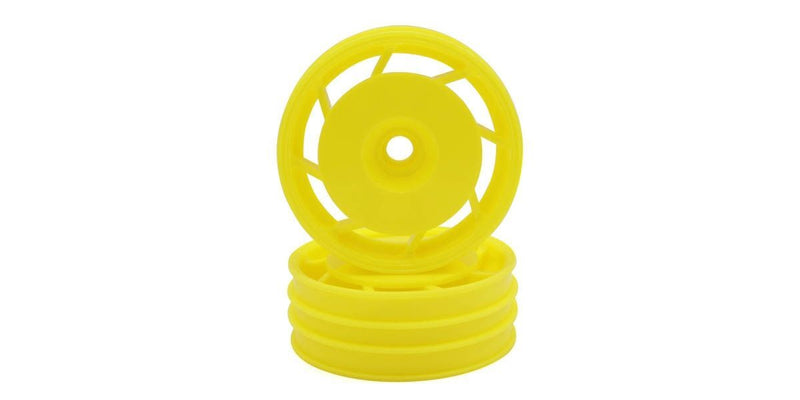 KYO-UTH001Y Kyosho 8D Front Wheel 50mm (Yellow/2pcs/Ultima)