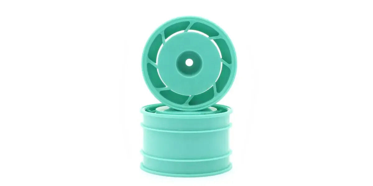 Kyosho 8D Rear Wheel 50mm (Peppermint Green/2pcs/Altima) [UTH002GR]