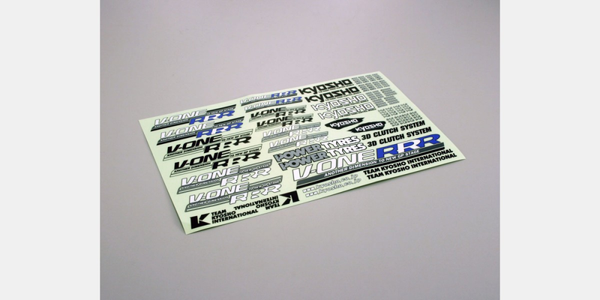 KYO-VZ200-01 Kyosho Decal Set(RRR)