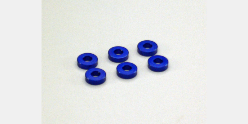 KYO-W0144 Kyosho COLLAR ALUM 3x7x2mm