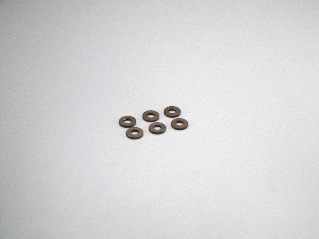 KYO-W0145GM Kyosho Aluminum Collar (3x7x1mm/Gunmetal/6pcs) Kyosho