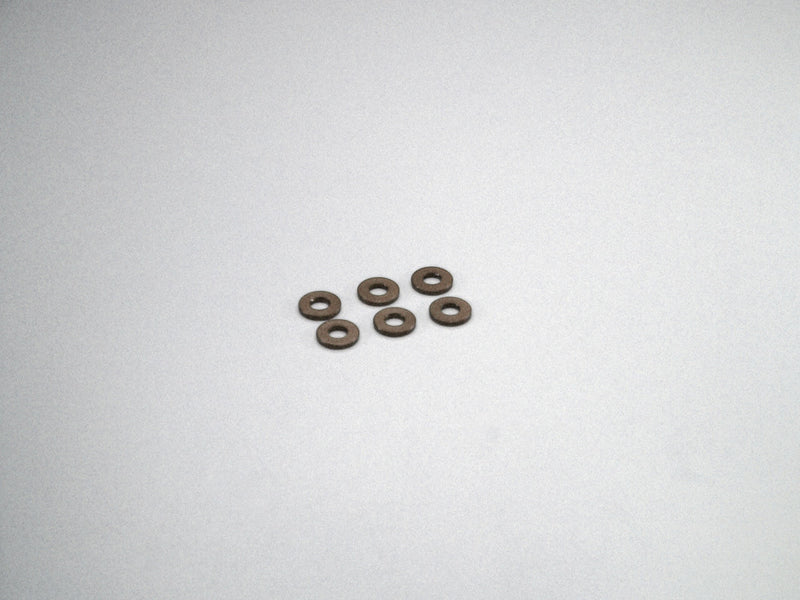 KYO-W0145GM Kyosho Aluminum Collar (3x7x1mm/Gunmetal/6pcs)