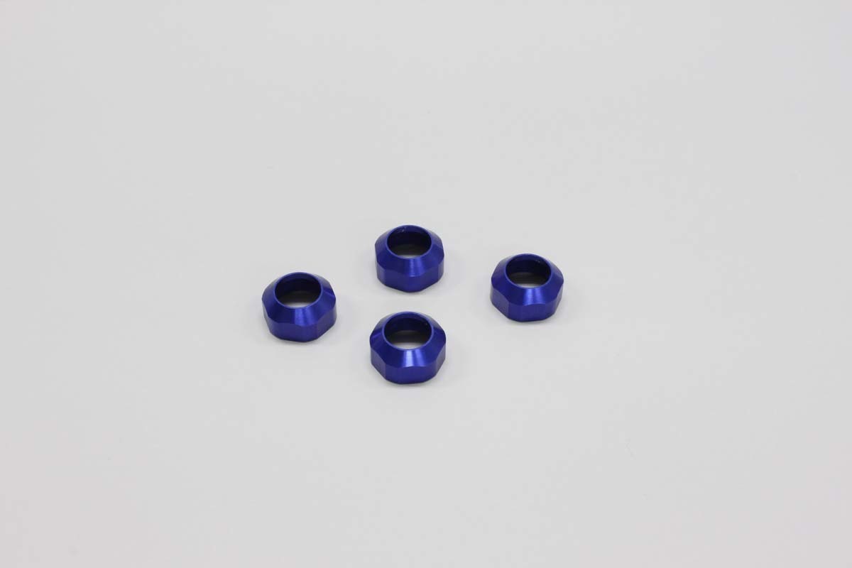 KYO-W5105BL Kyosho Shock Cap Set (Blue/4pcs) Kyosho