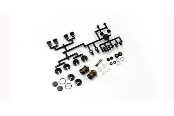 KYO-W5308GM Kyosho VVC Big Bore Short Shock Set(17.5/Gunmet