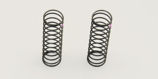 KYO-XGS011 Kyosho Big Bore Shock Spring (L/Pink/Soft/2pcs)