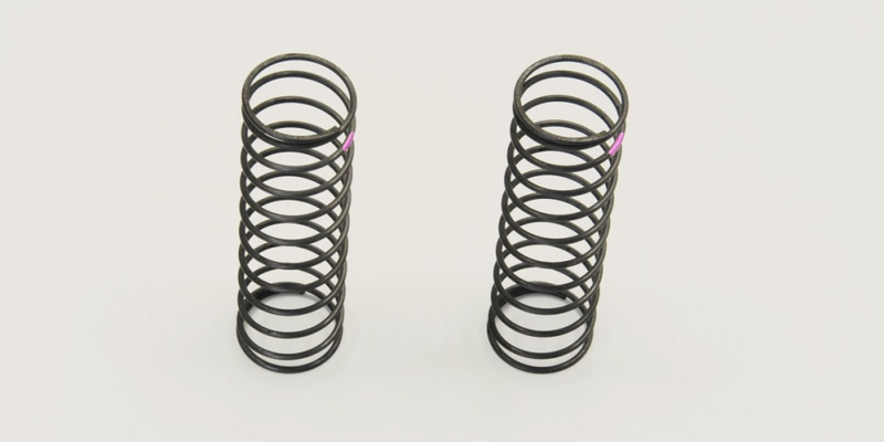 KYO-XGS011 Kyosho Big Bore Shock Spring (L/Pink/Soft/2pcs)