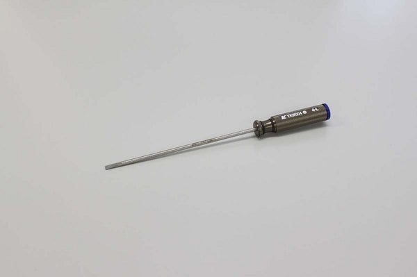 KYO-YKW004B Kyosho KANAI TOOL ScrewDriver(Flat/4mm/Long)