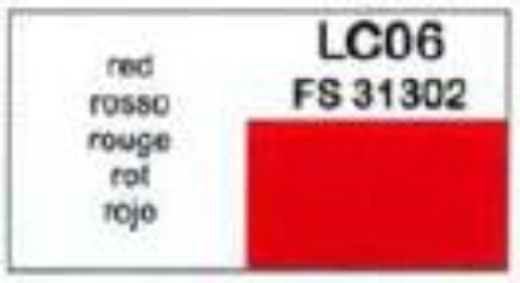 LC-LC06 Lifecolor Matt Red 22ml Acrylic Paint Lifecolor
