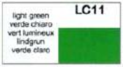LC-LC11 Lifecolor Matt Light Green 22ml Acrylic Paint Lifecolor
