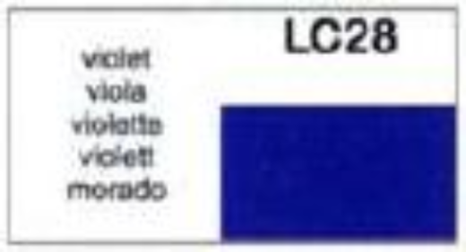 LC-LC28 Lifecolor Matt Violet 22ml Acrylic Paint Lifecolor
