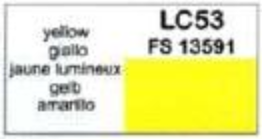 LC-LC53 Lifecolor Gloss Yellow 22ml Acrylic Paint Lifecolor
