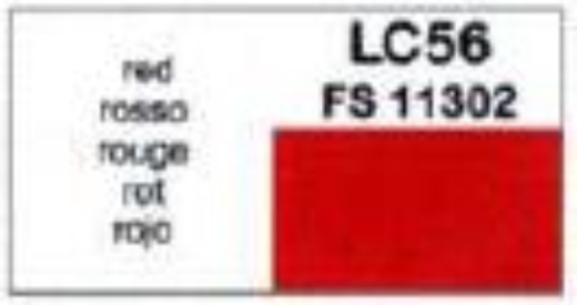 LC-LC56 Lifecolor Gloss Red 22ml Acrylic Paint Lifecolor