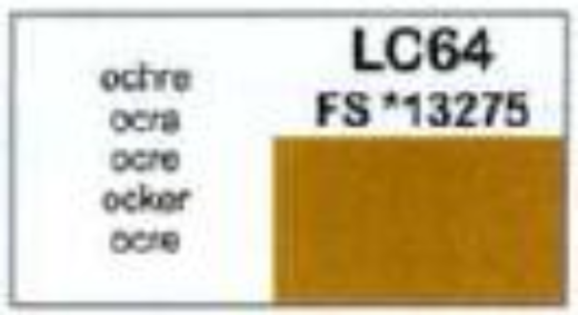 LC-LC64 Lifecolor Gloss Ochre 22ml Acrylic Paint Lifecolor