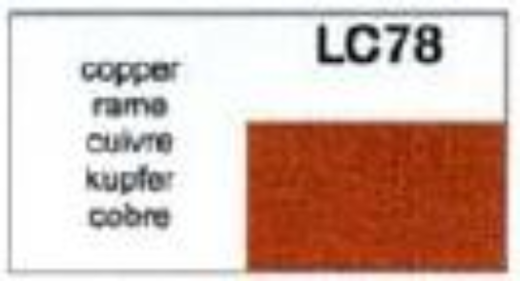 LC-LC78 Lifecolor Gloss Copper 22ml Acrylic Paint Lifecolor