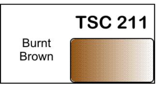 LC-TSC211 Lifecolor Tensocrom Weathering: Burnt Brown 22ml Acrylic Paint Lifecolor