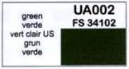 LC-UA002 Lifecolor Green - FS34102 22ml Acrylic Paint Lifecolor