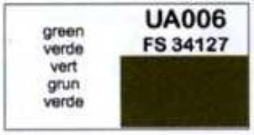 LC-UA006 Lifecolor Green - FS34127 22ml Acrylic Paint Lifecolor
